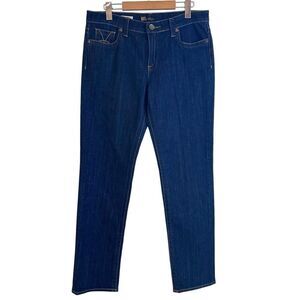 Kut From The Kloth Stevie Straight Leg Mid Rise Dark Wash Jeans Size 10